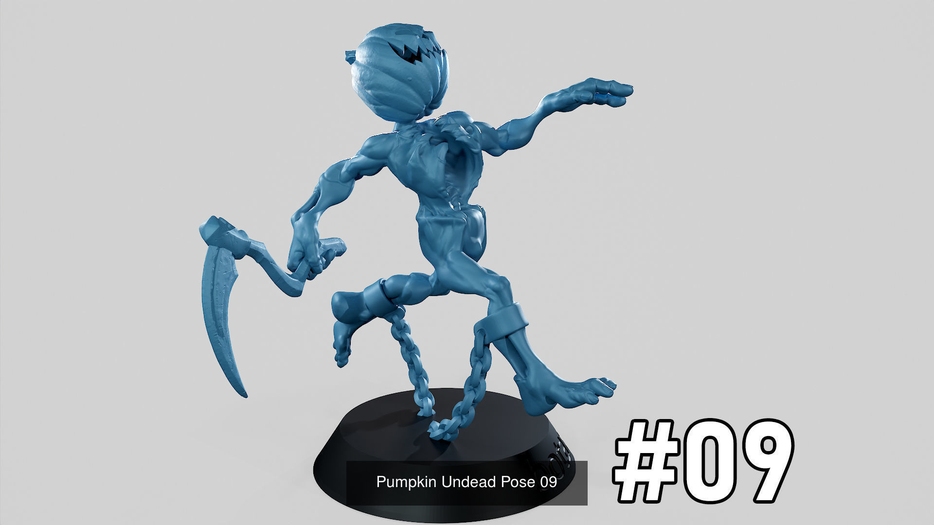 Pumpkin Undead 1-10 Pose Collection _17