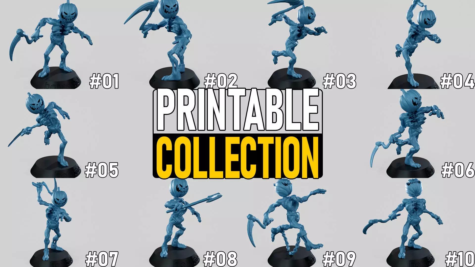 Pumpkin Undead 1-10 Pose Collection _0