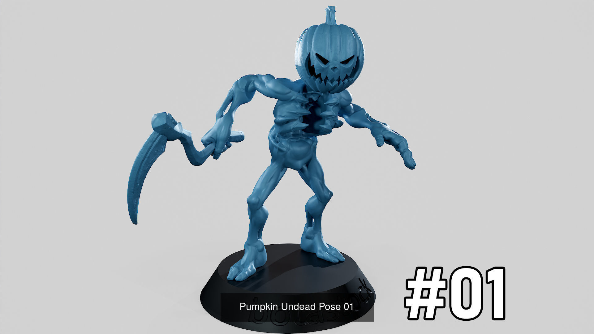 Pumpkin Undead 1-10 Pose Collection _9