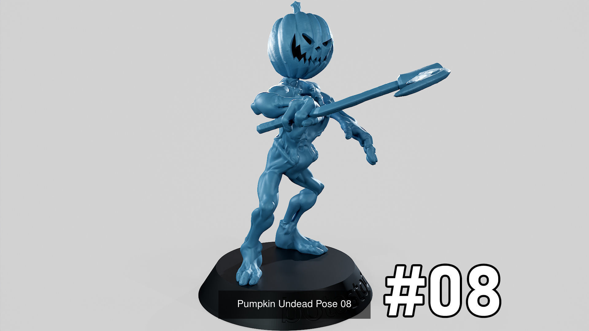 Pumpkin Undead 1-10 Pose Collection _16