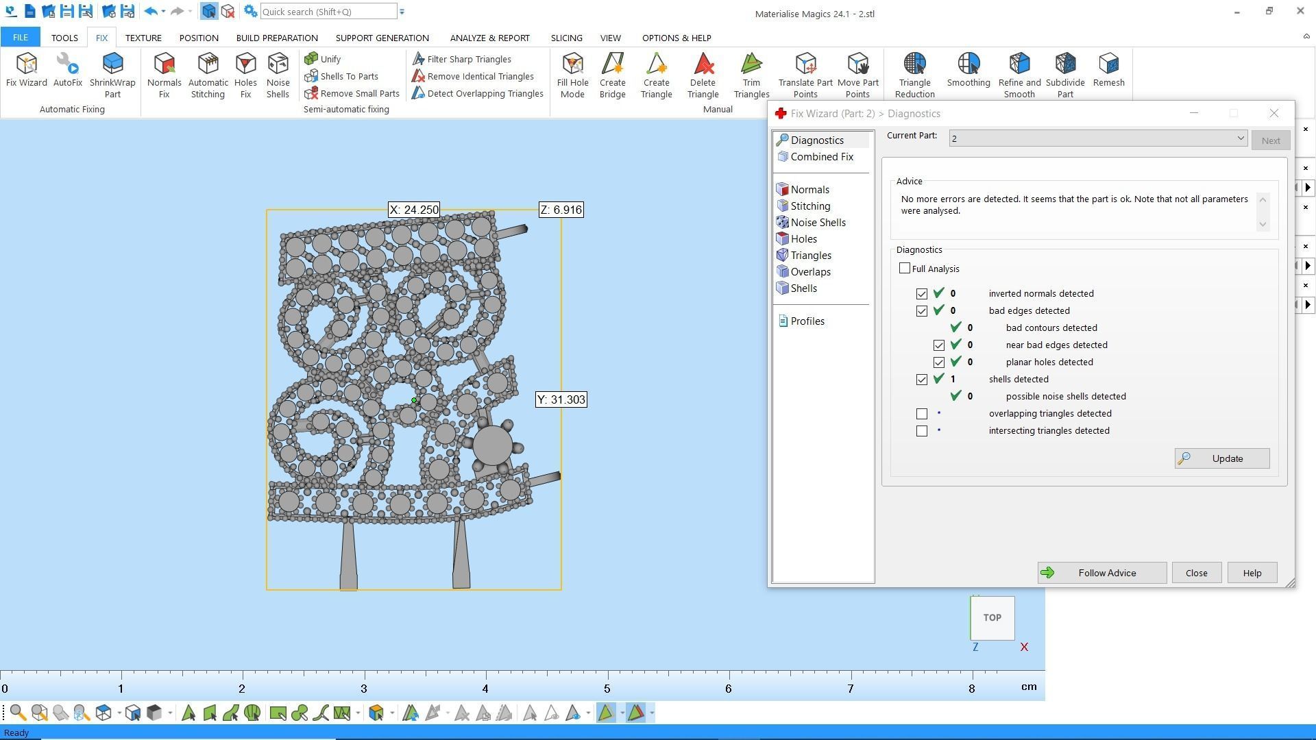 Cut gold earring bracelet necklace 3D print model_15