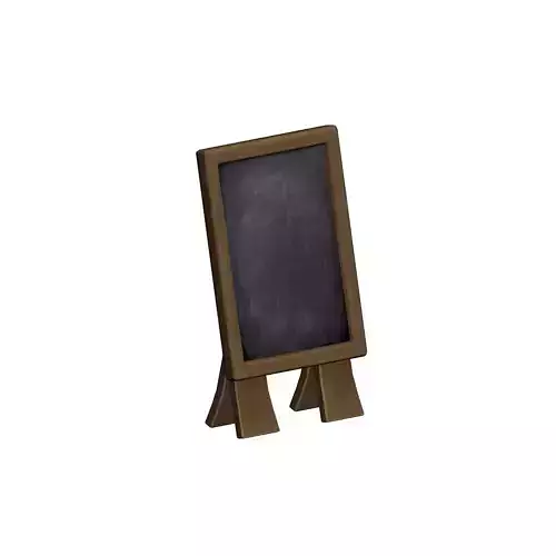 Chalkboard wooden