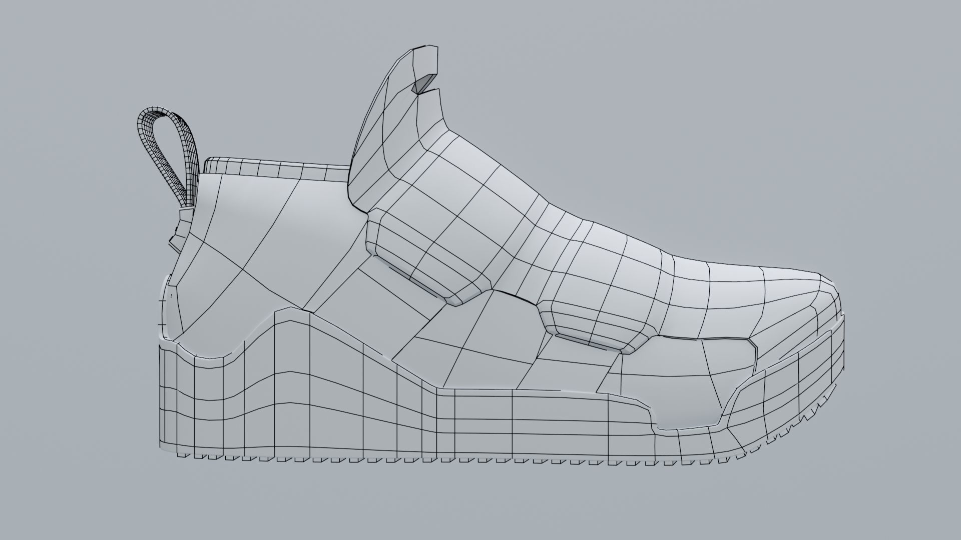Sneakers nike sneaker with soles Low-poly 3D model_8