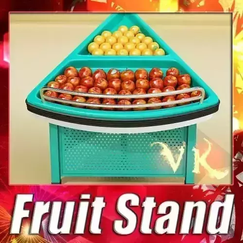 Grocery Store Produce Display Fruits