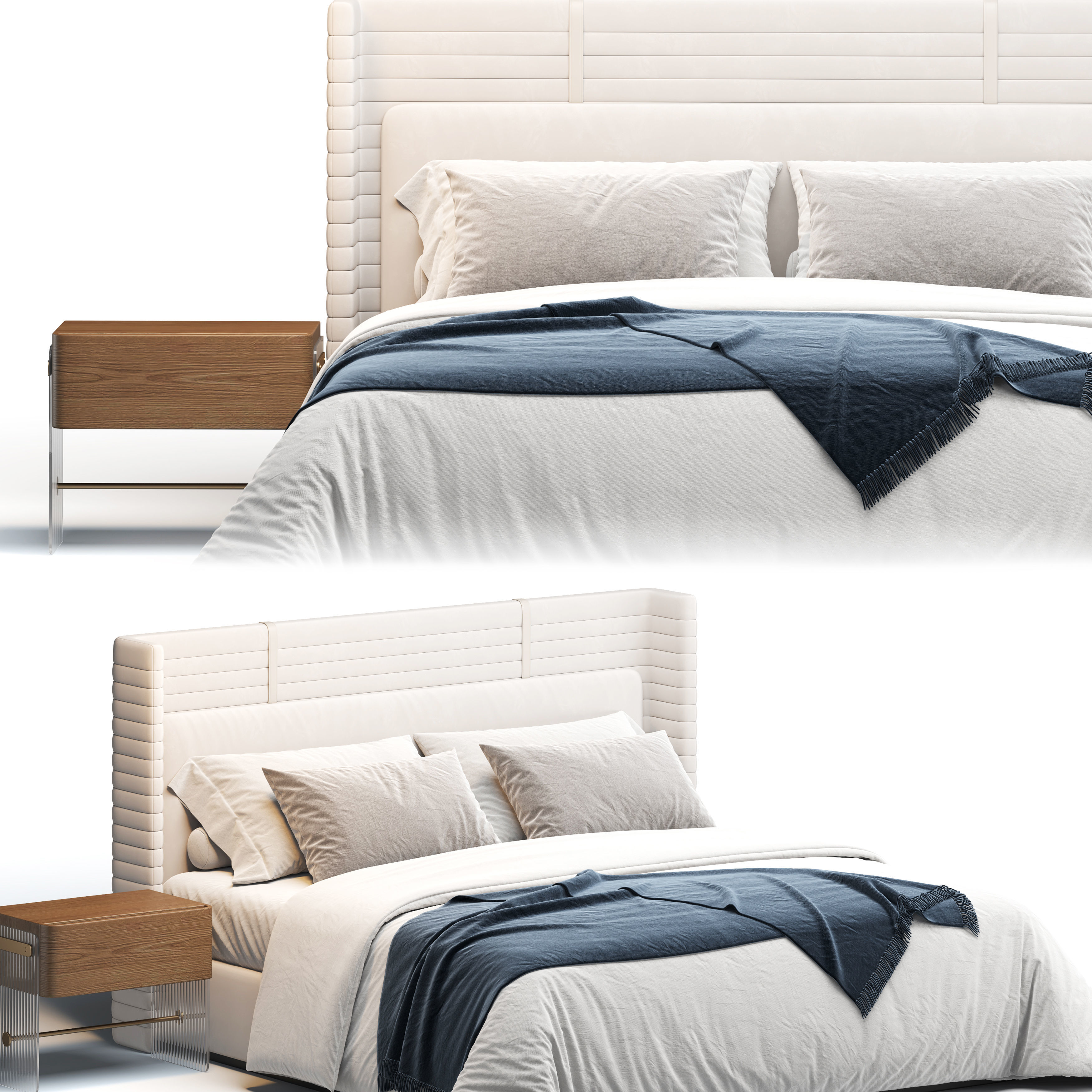 Perry Bed 3D model_2