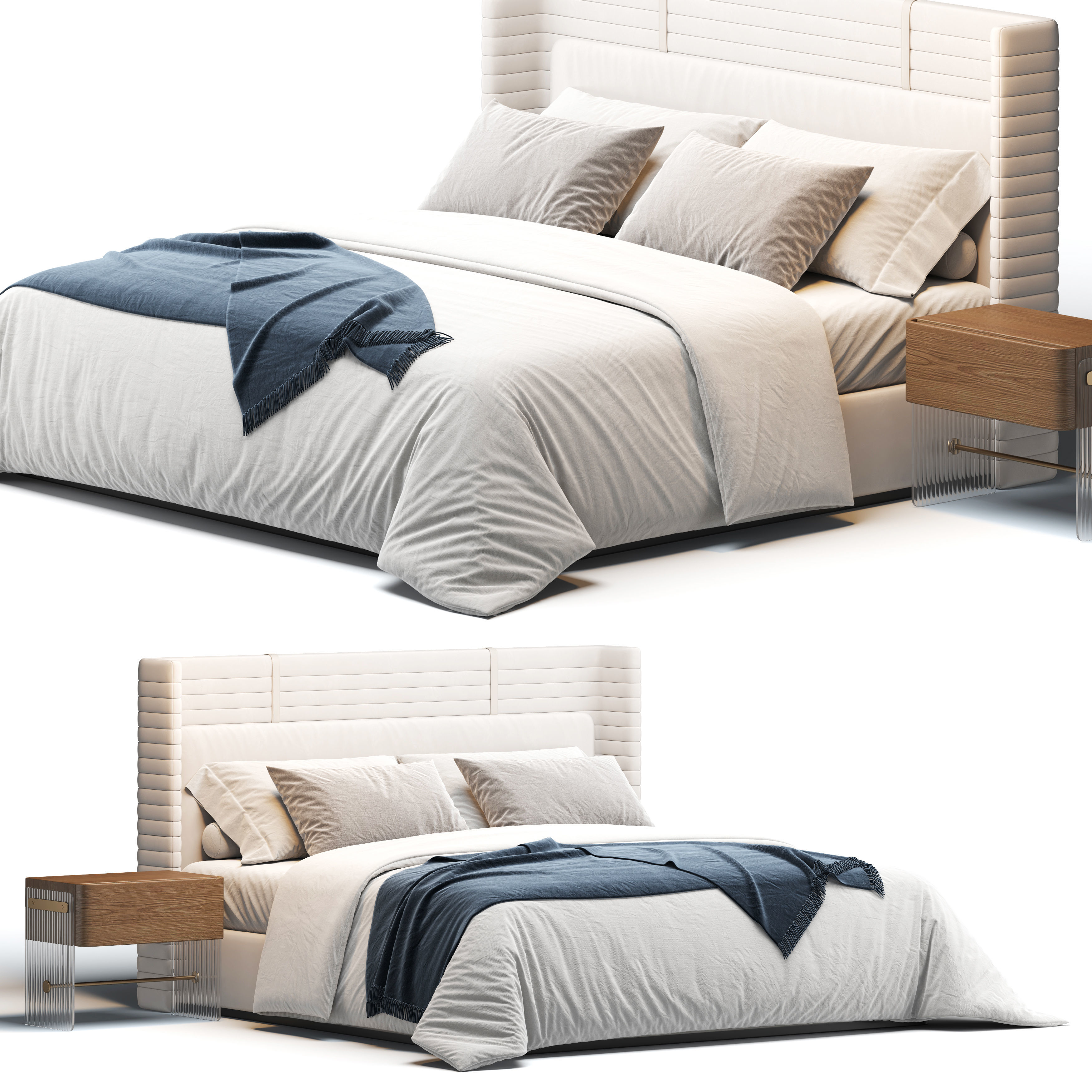 Perry Bed 3D model_1