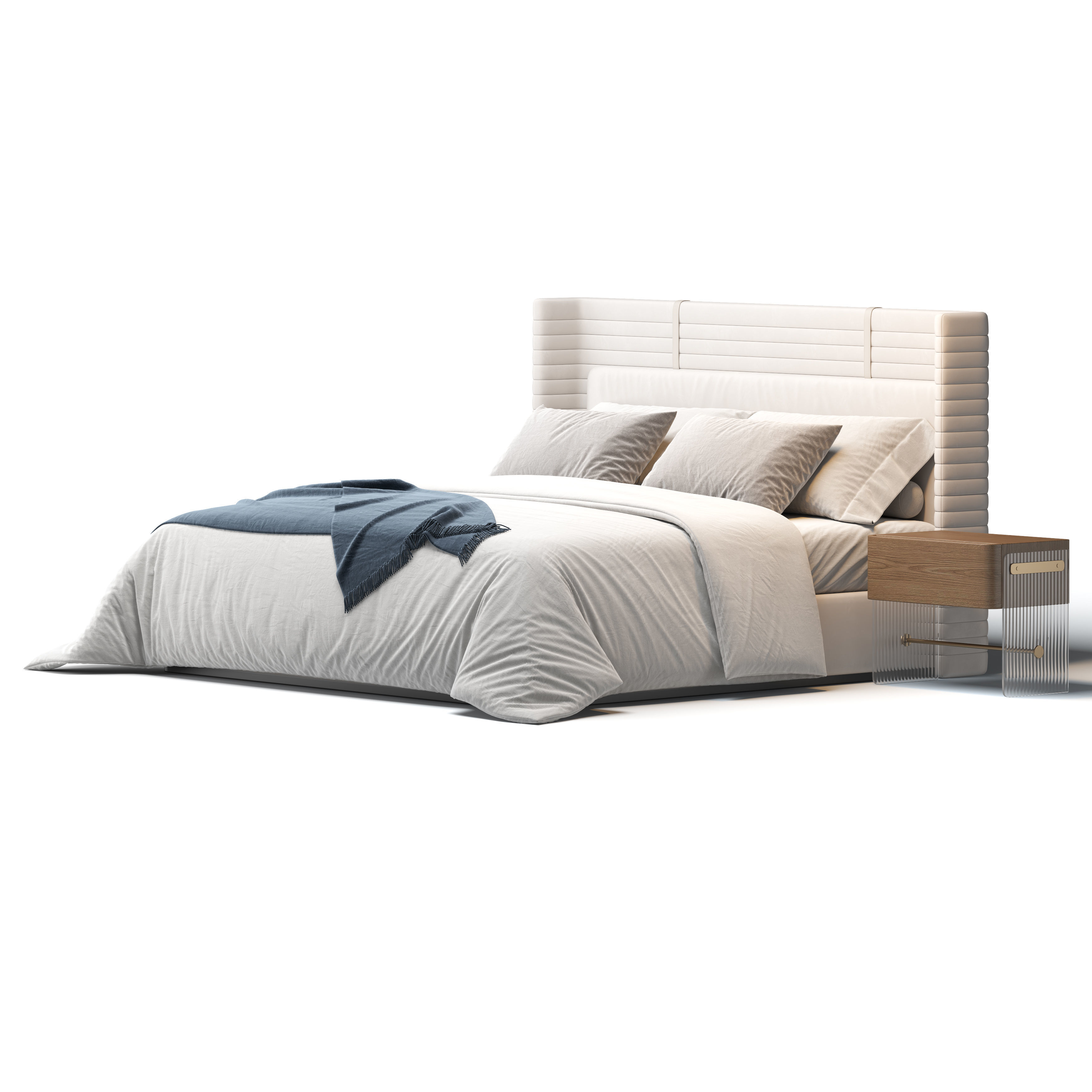 Perry Bed 3D model_7