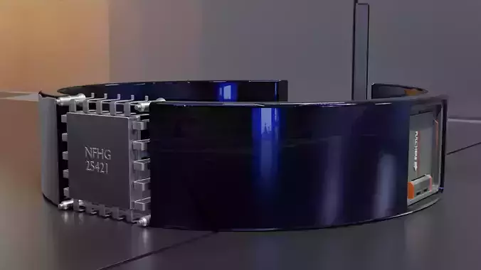 Low Poly Sci-Fi Bracelet R2