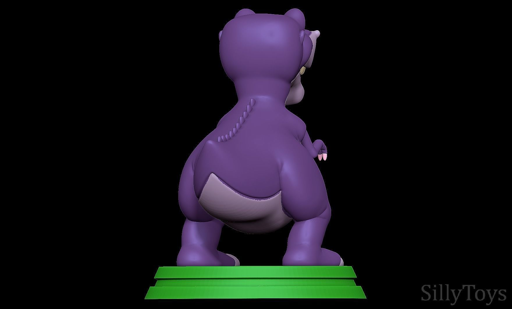 Chomper - The Land Before Time 3D print model_3