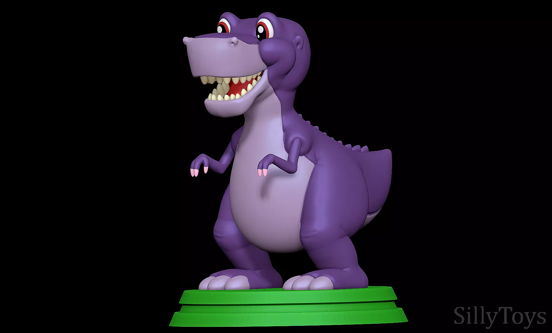 Chomper - The Land Before Time 3D print model_0