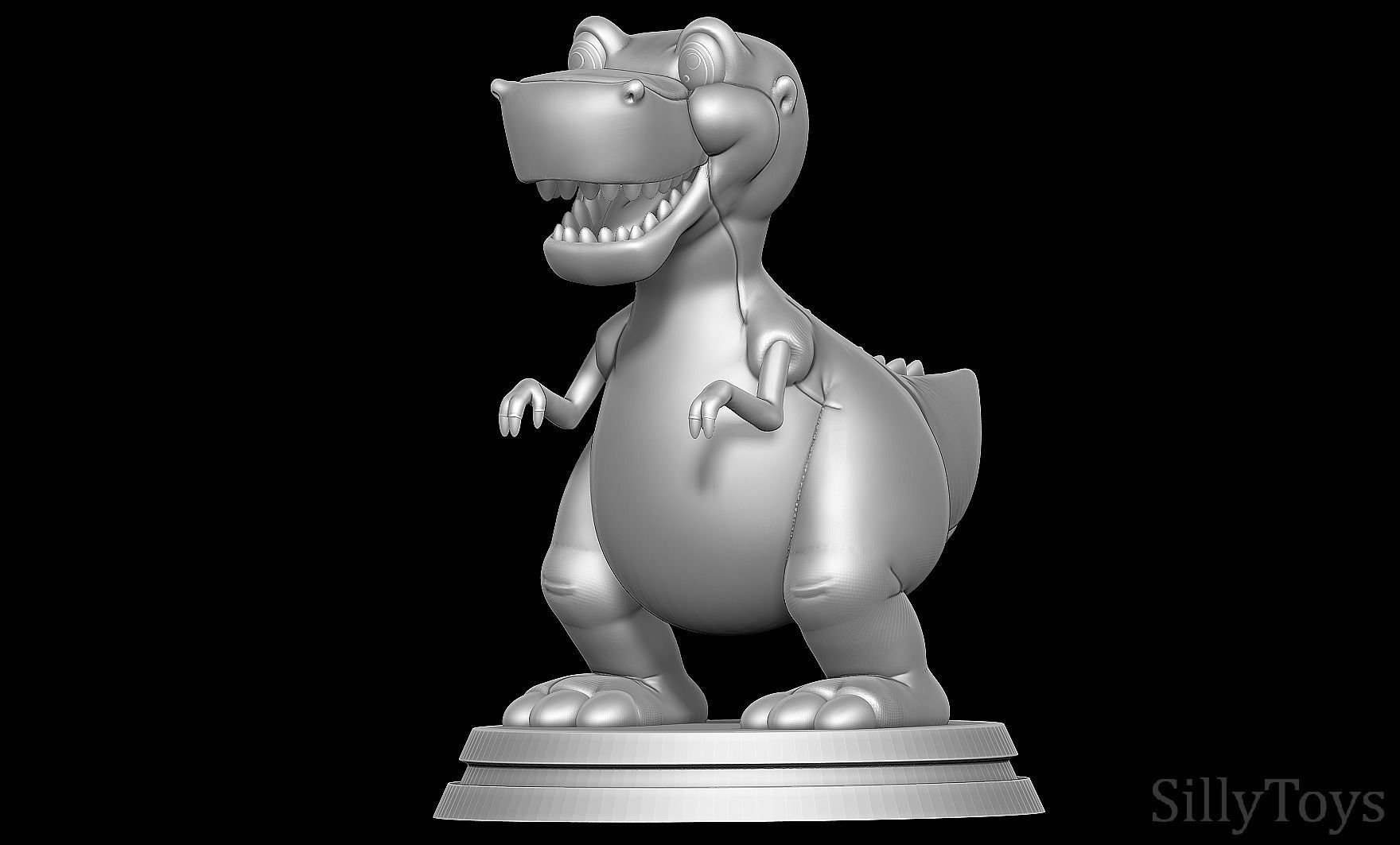 Chomper - The Land Before Time 3D print model_5