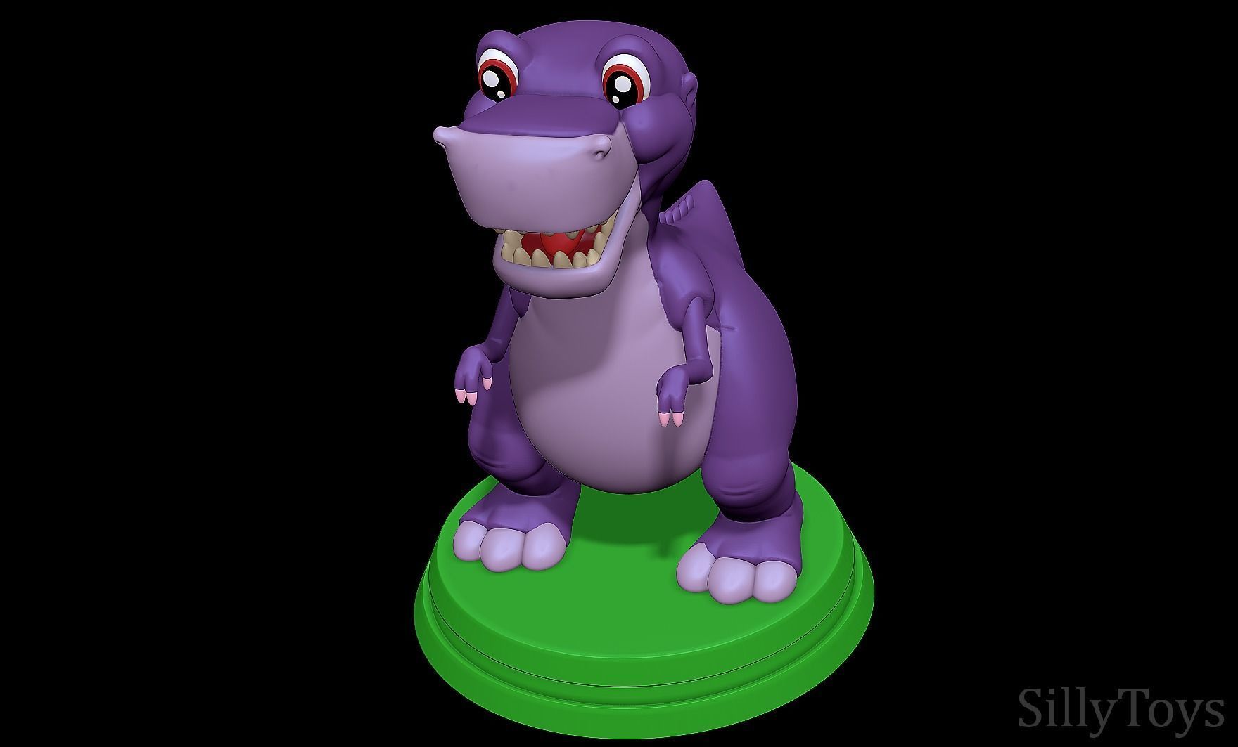 Chomper - The Land Before Time 3D print model_4