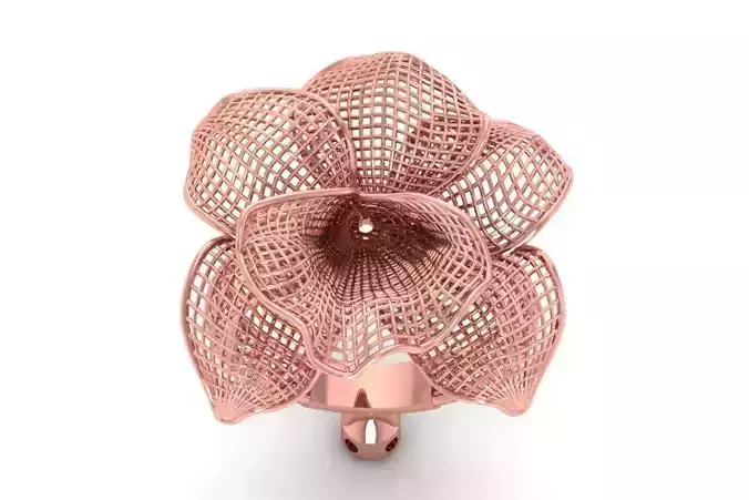 Filigree Ring STL OBJ FBX Renders Details