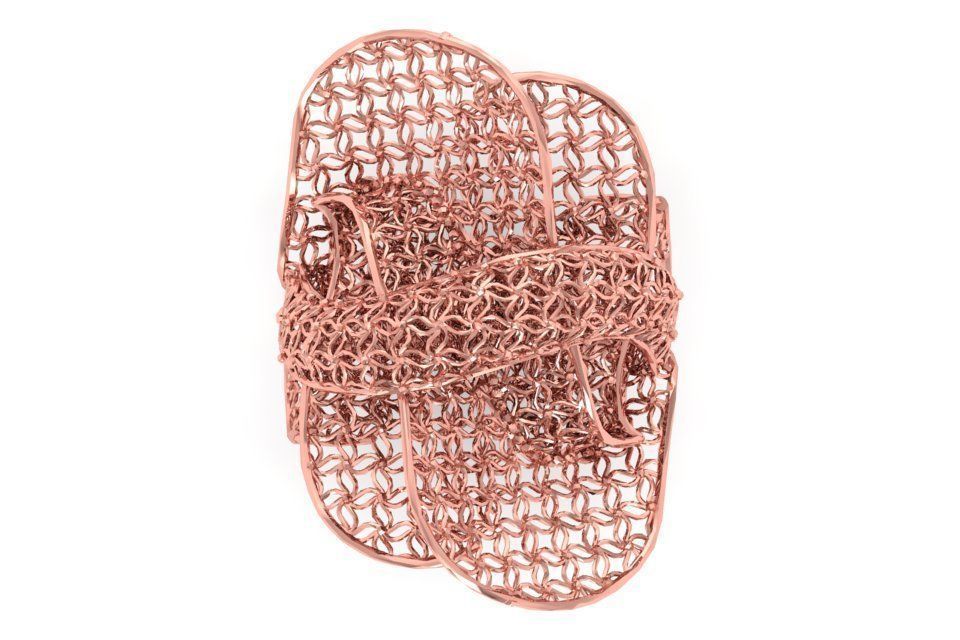 Filigree Ring STL OBJ FBX Renders Details 3D print model_2