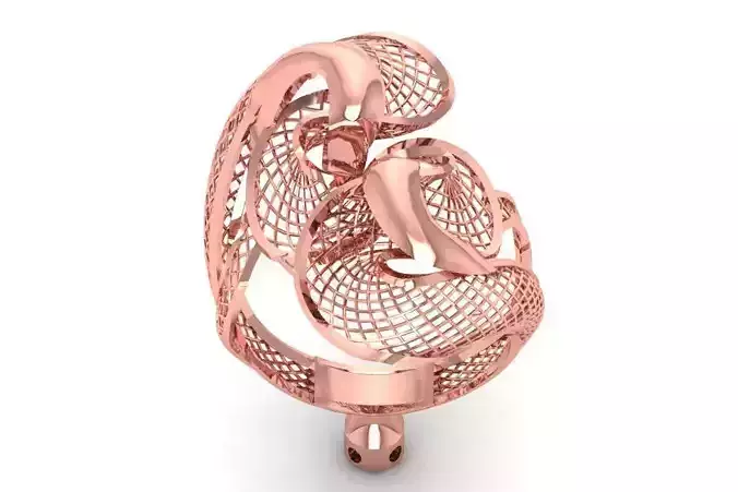 Filigree Ring STL OBJ FBX Renders Details 3D print model Filigree Ring STL OBJ FBX Renders Details 3D print model