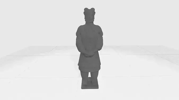 Terracotta Warriors General 3D Model 3D print model