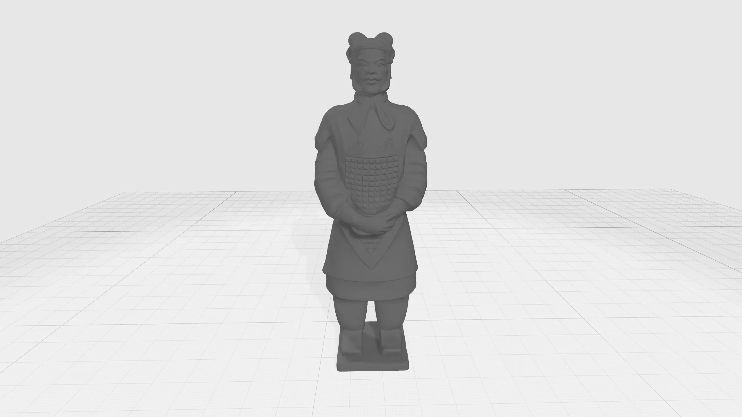 Terracotta Warriors General 3D Model 3D print model_0