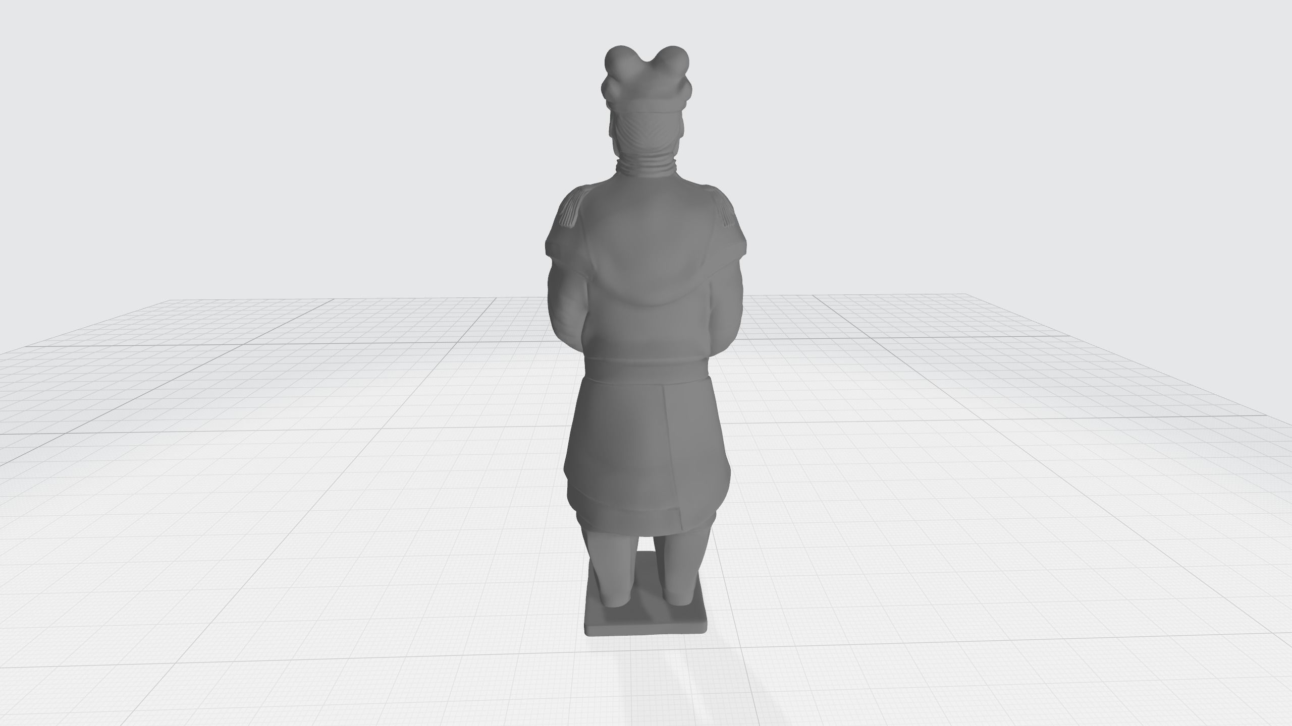 Terracotta Warriors General 3D Model 3D print model_2