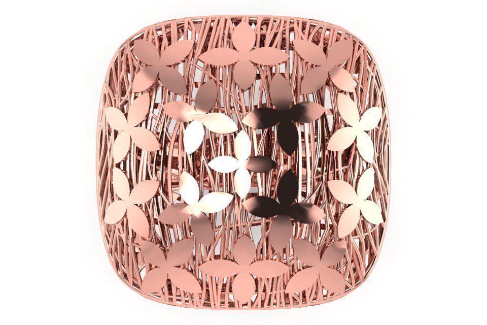 Vintage Filigree Ring STL OBJ FBX Renders Details 3D print model_2