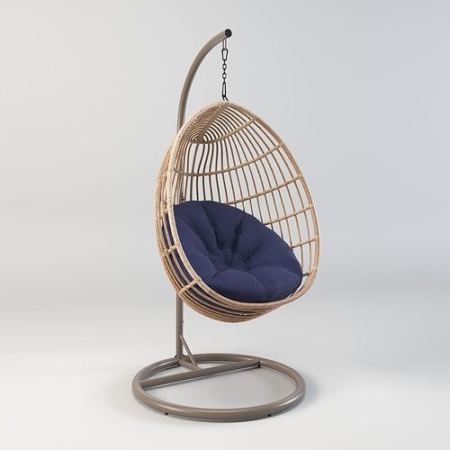 Swing sofa 3D model 2