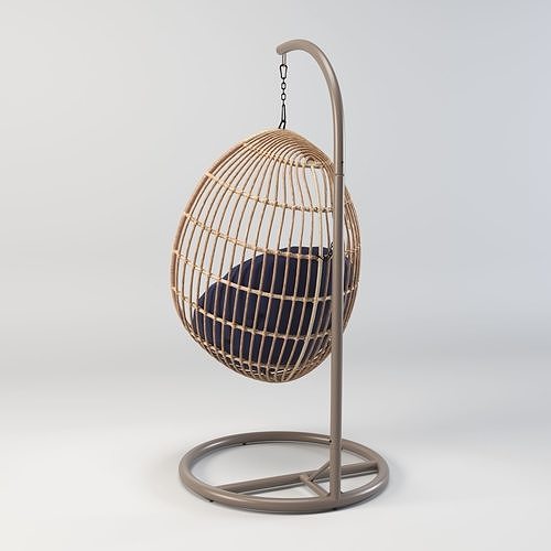 Swing sofa 3D model 4