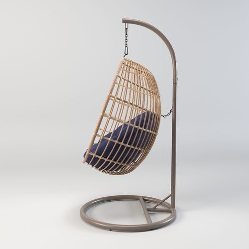 Swing sofa 3D model 5