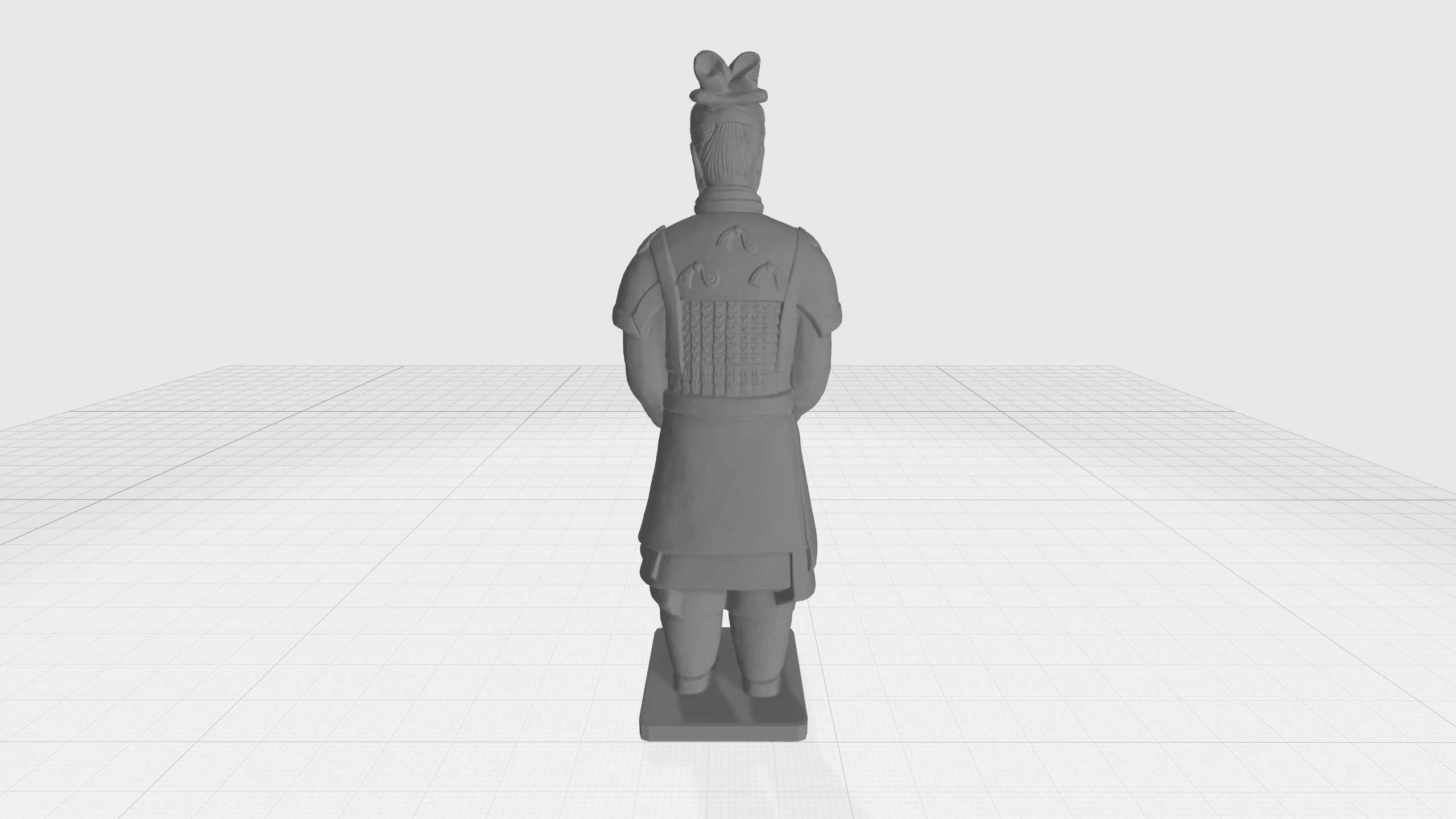 Terracotta Warriors General 3D Model 3D print model_2