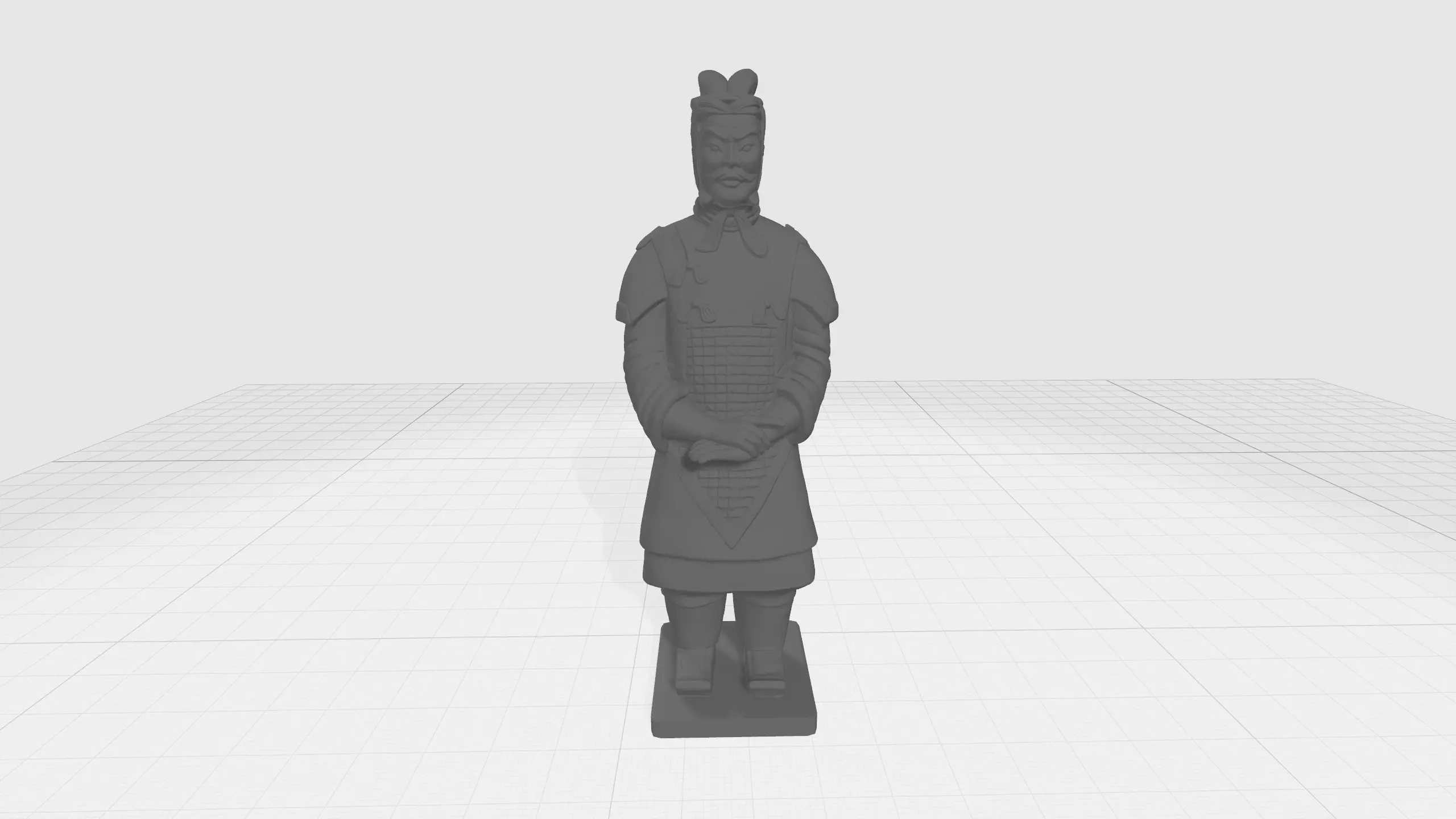 Terracotta Warriors General 3D Model 3D print model_0