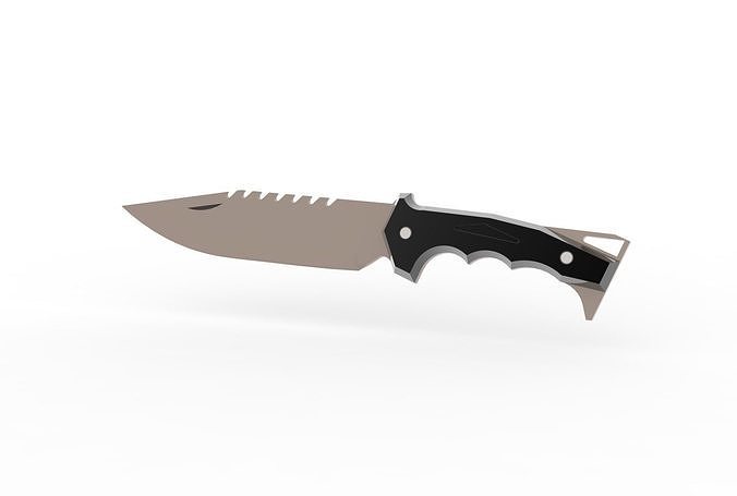 3d Knife Model for 3d printing 3D print model