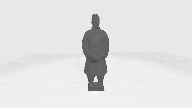 Terracotta Warriors General 3D Model 3D print model