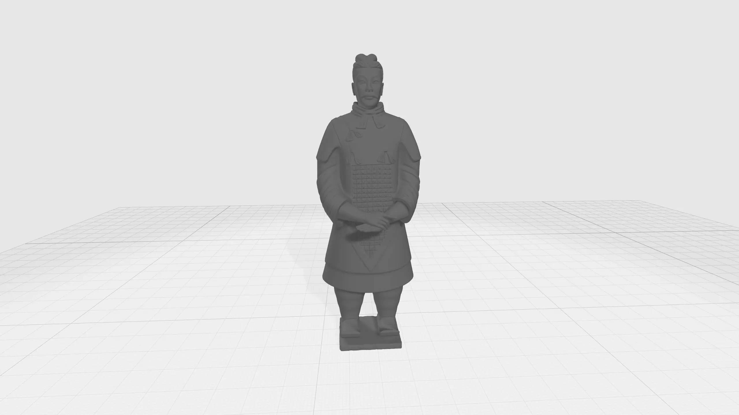 Terracotta Warriors General 3D Model 3D print model_0