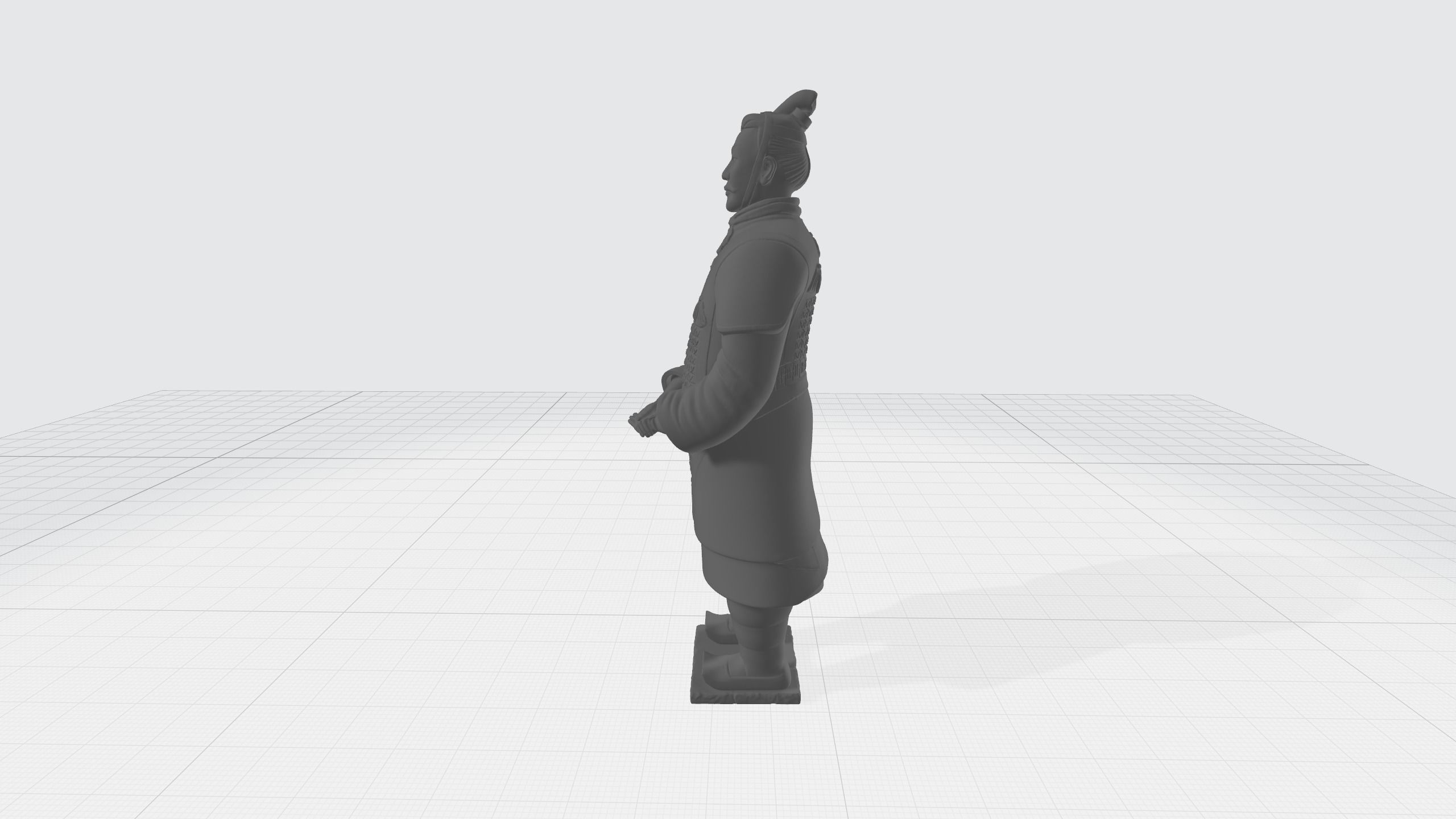 Terracotta Warriors General 3D Model 3D print model_1