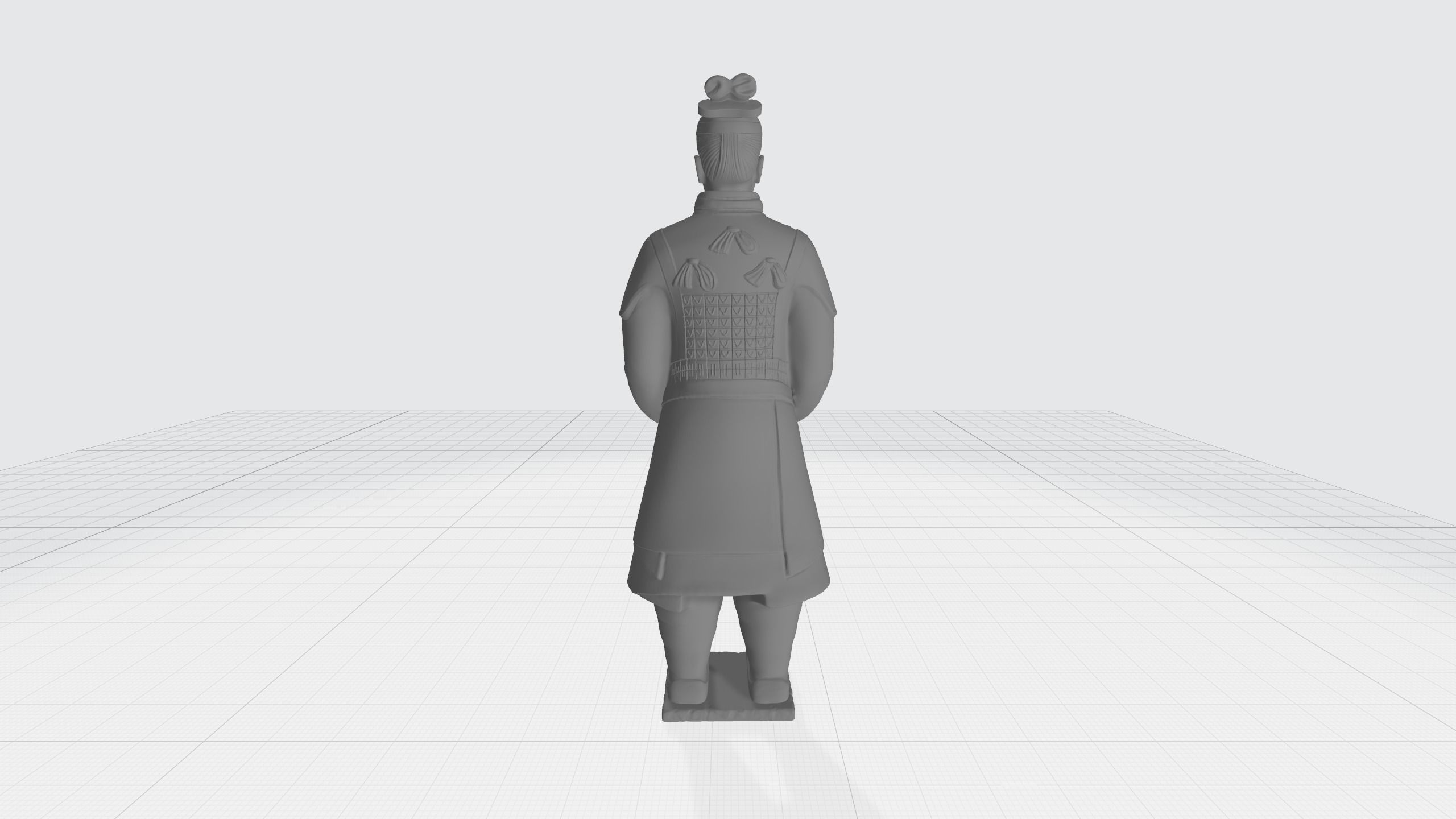 Terracotta Warriors General 3D Model 3D print model_2