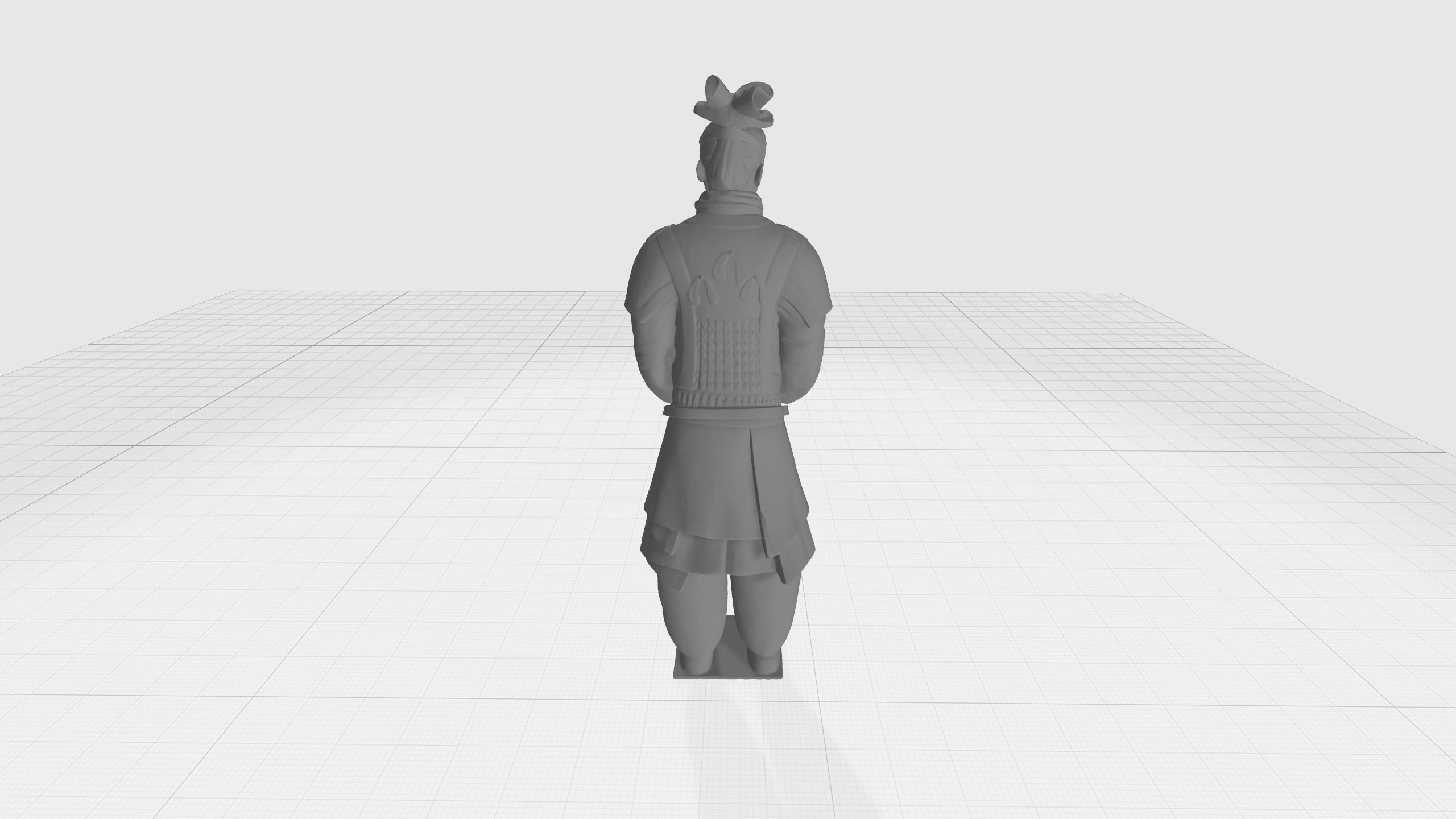 Terracotta Warriors General 3D Model 3D print model_2