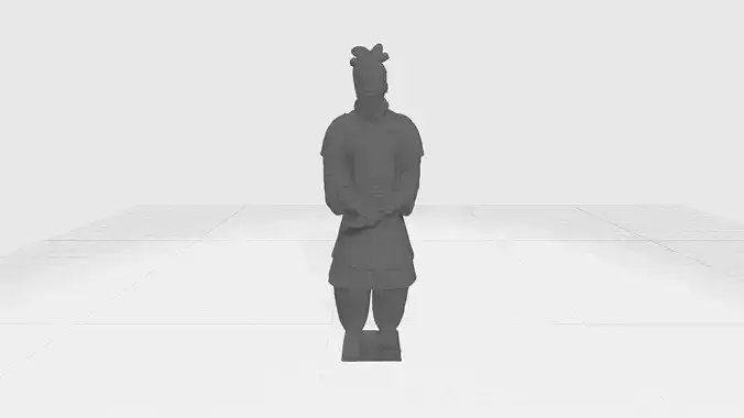 Terracotta Warriors General 3D Model 3D print model