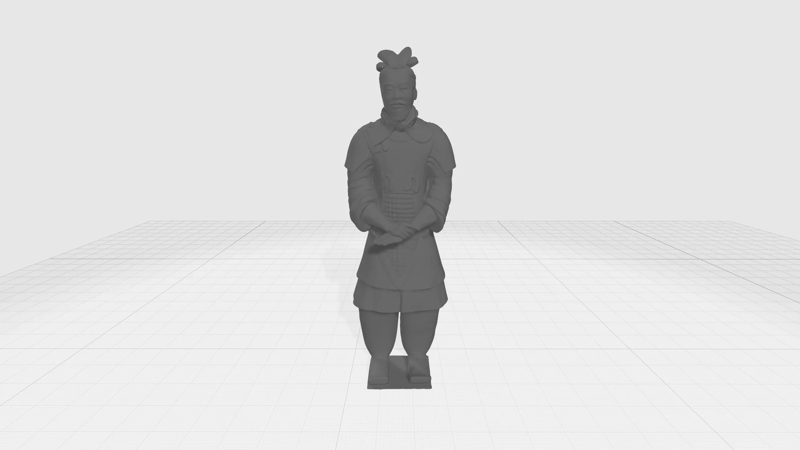 Terracotta Warriors General 3D Model 3D print model_0