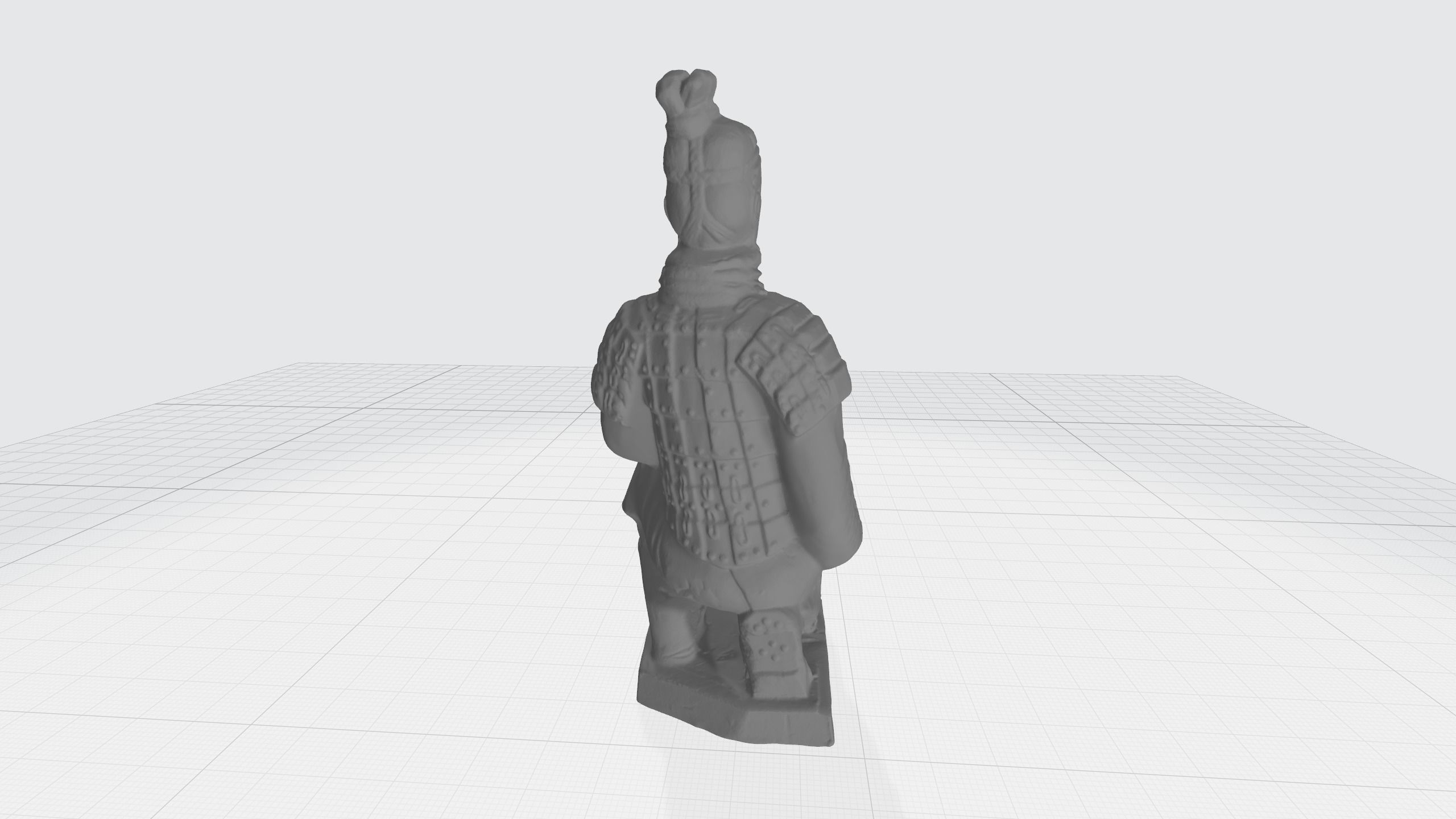 Terracotta Warriors Soldier 3D Model 3D print model_2