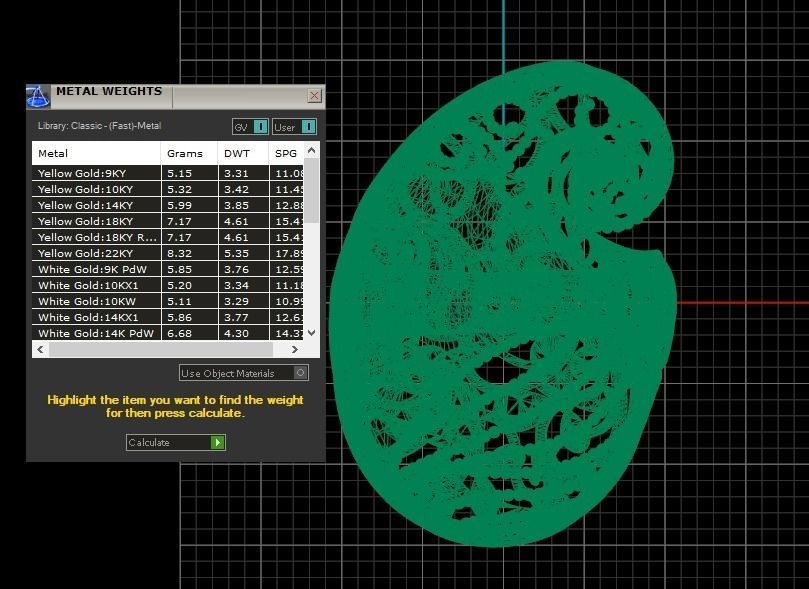 Long Filigree Ring STL OBJ FBX Renders Details 3D print model_4