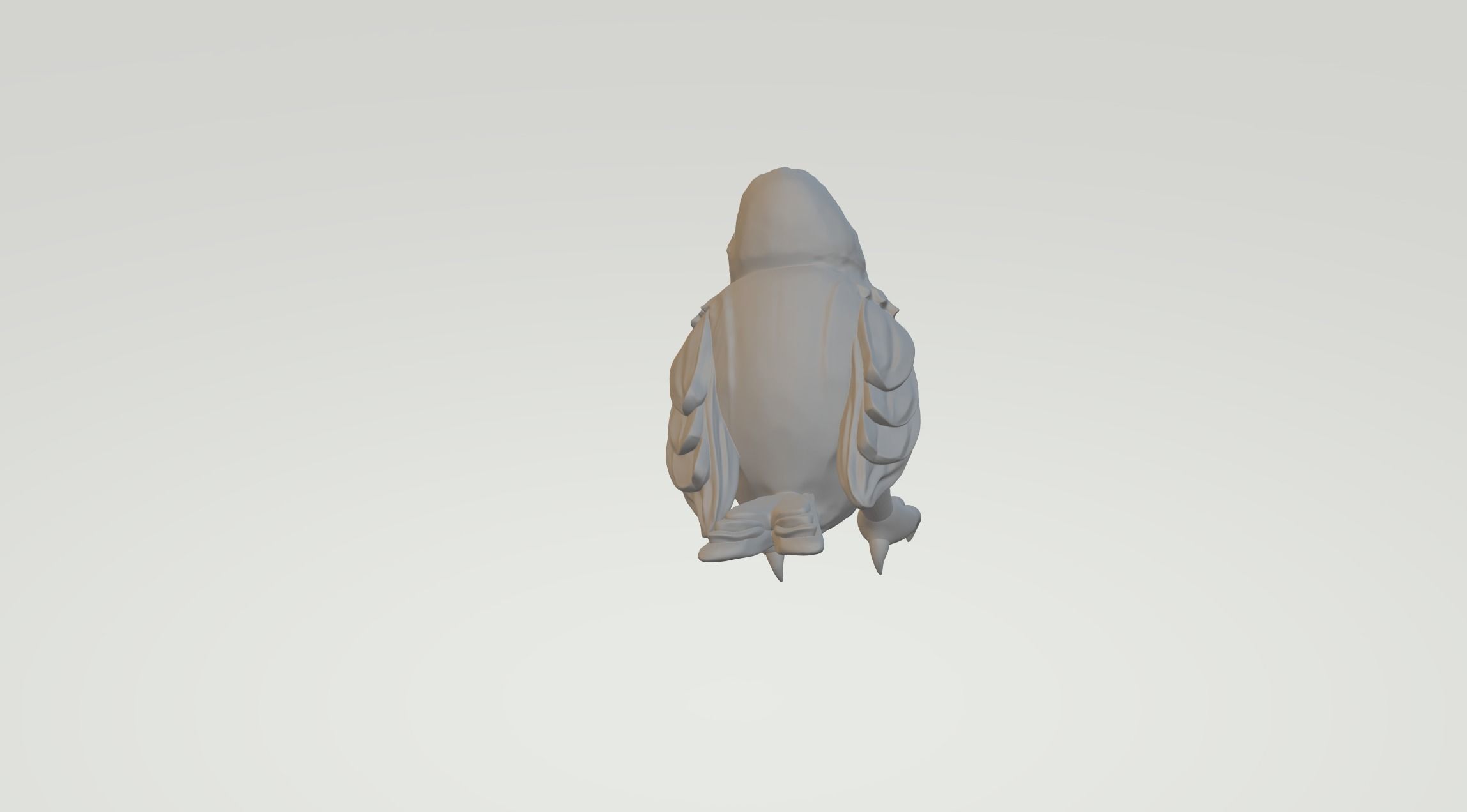 Sparrow Bird 3D print model_4