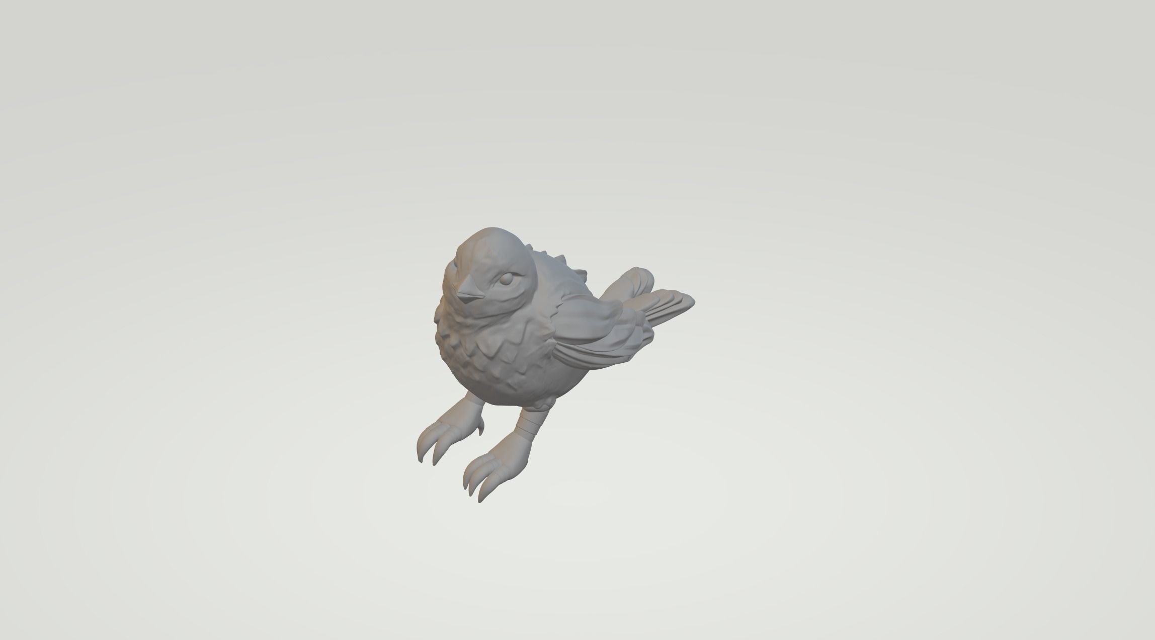 Sparrow Bird 3D print model_2