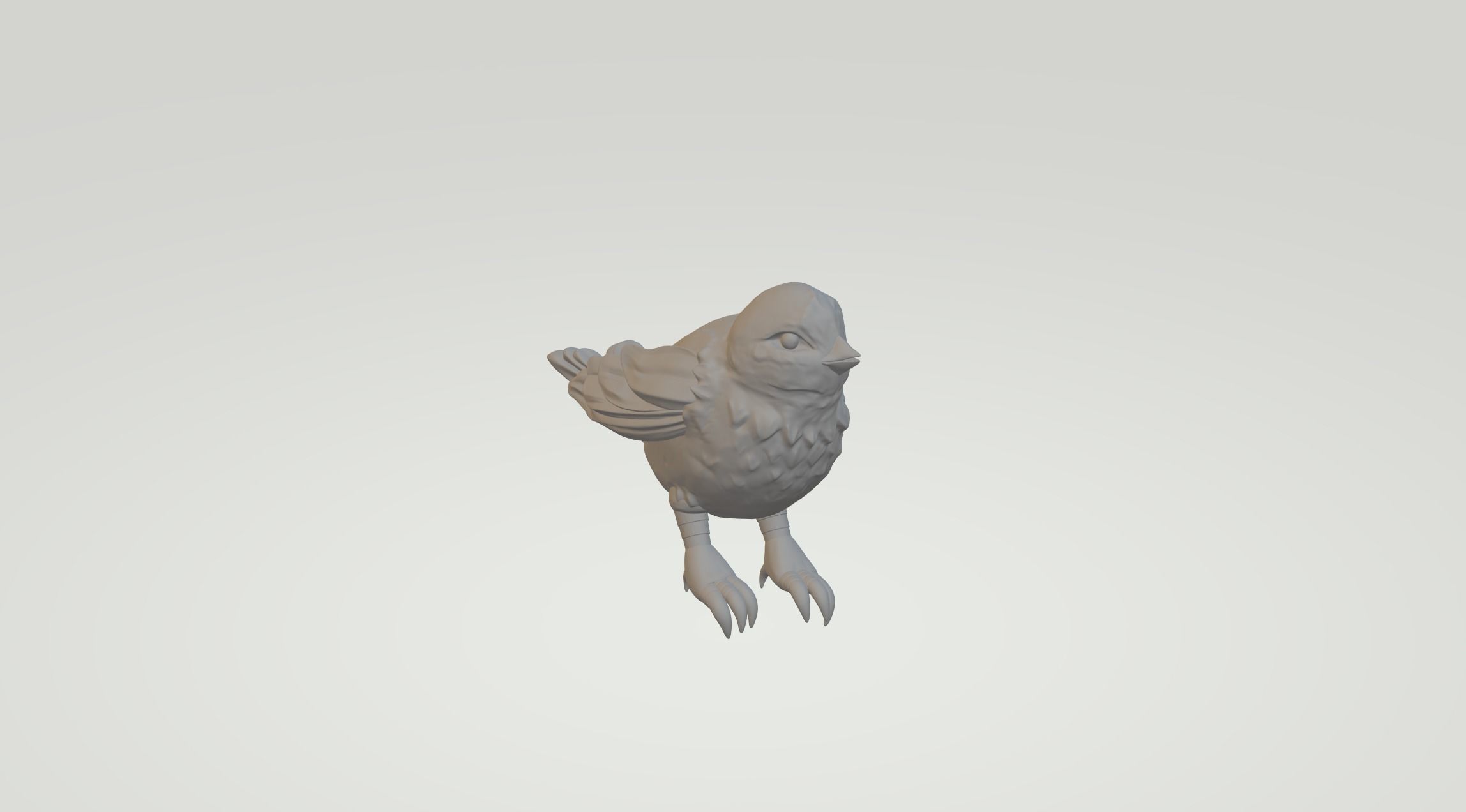 Sparrow Bird 3D print model_1