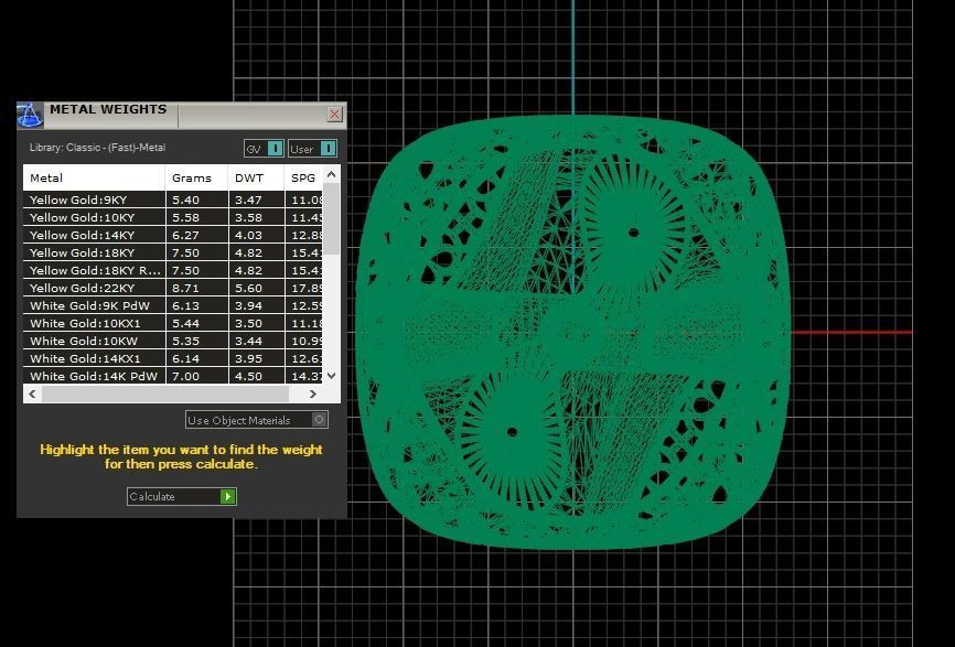 Long Filigree Ring STL OBJ FBX Renders Details 3D print model_4