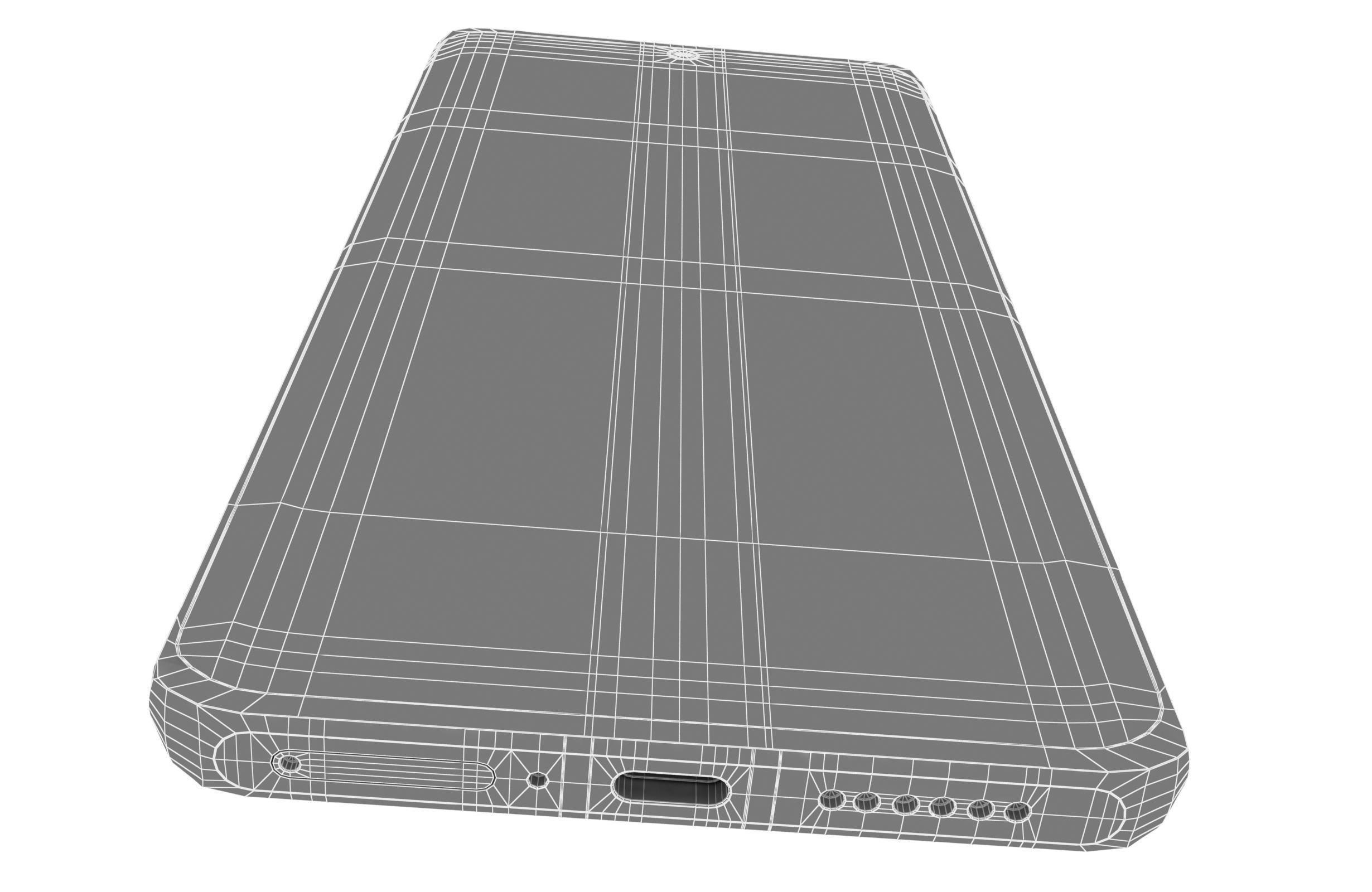 Xiaomi 12S Ultra Gray Low-poly 3D model_19