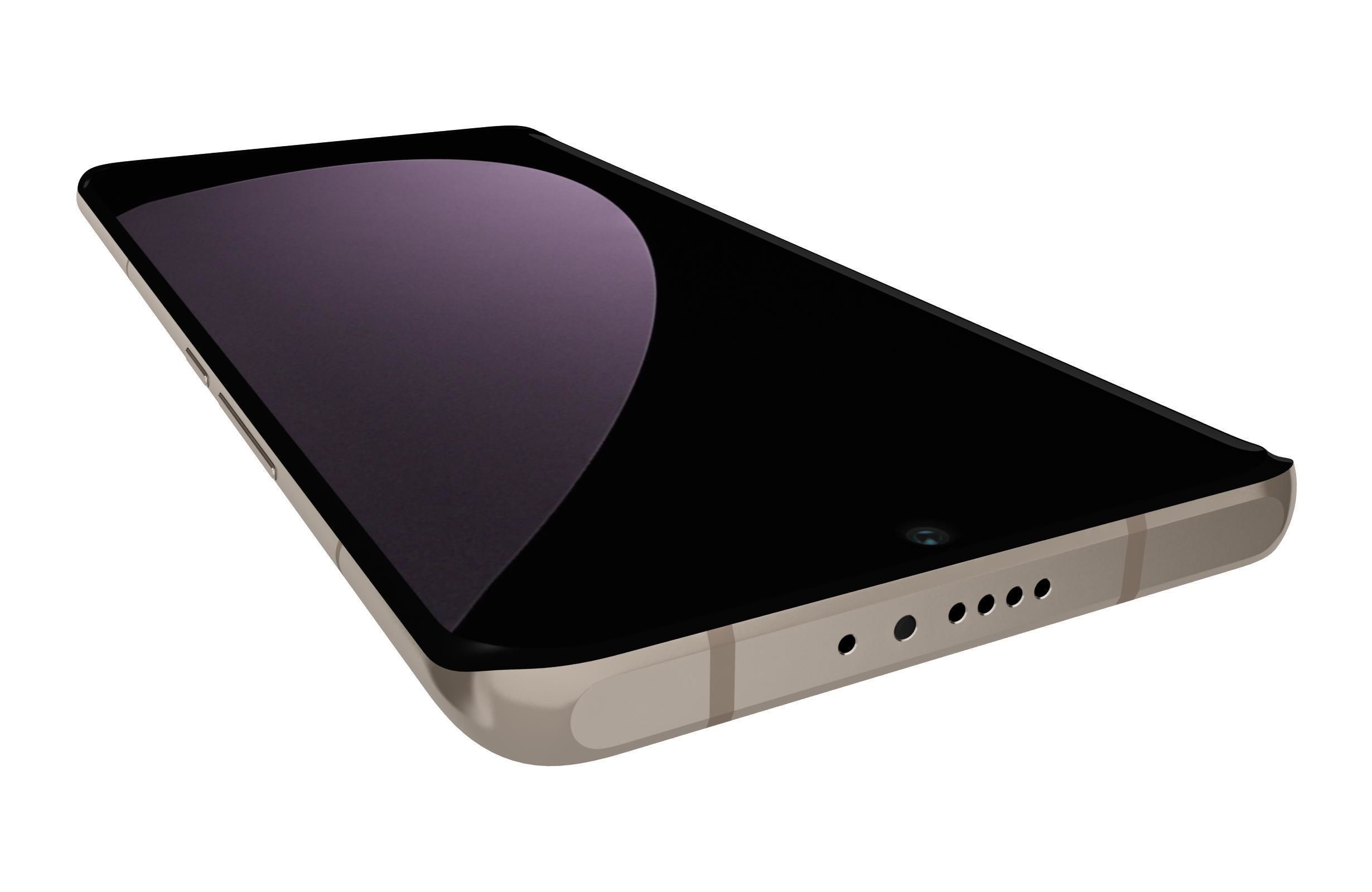 Xiaomi 12S Ultra Gray Low-poly 3D model_13