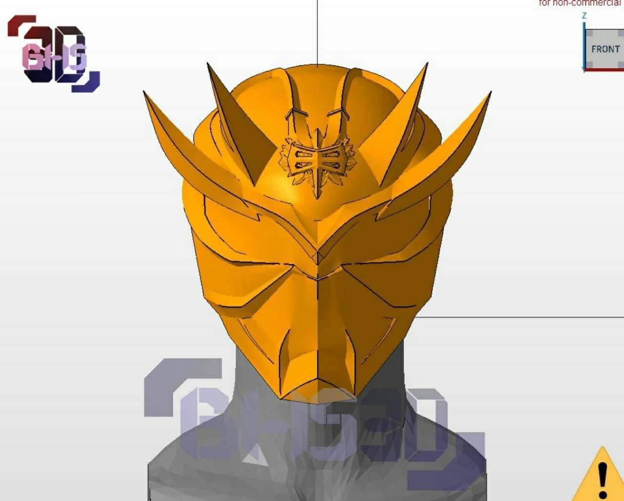 KR Hibiki armed helmet 3D print model_8