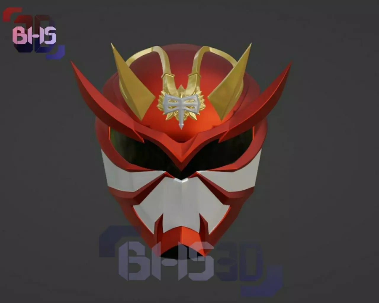KR Hibiki armed helmet 3D print model_0