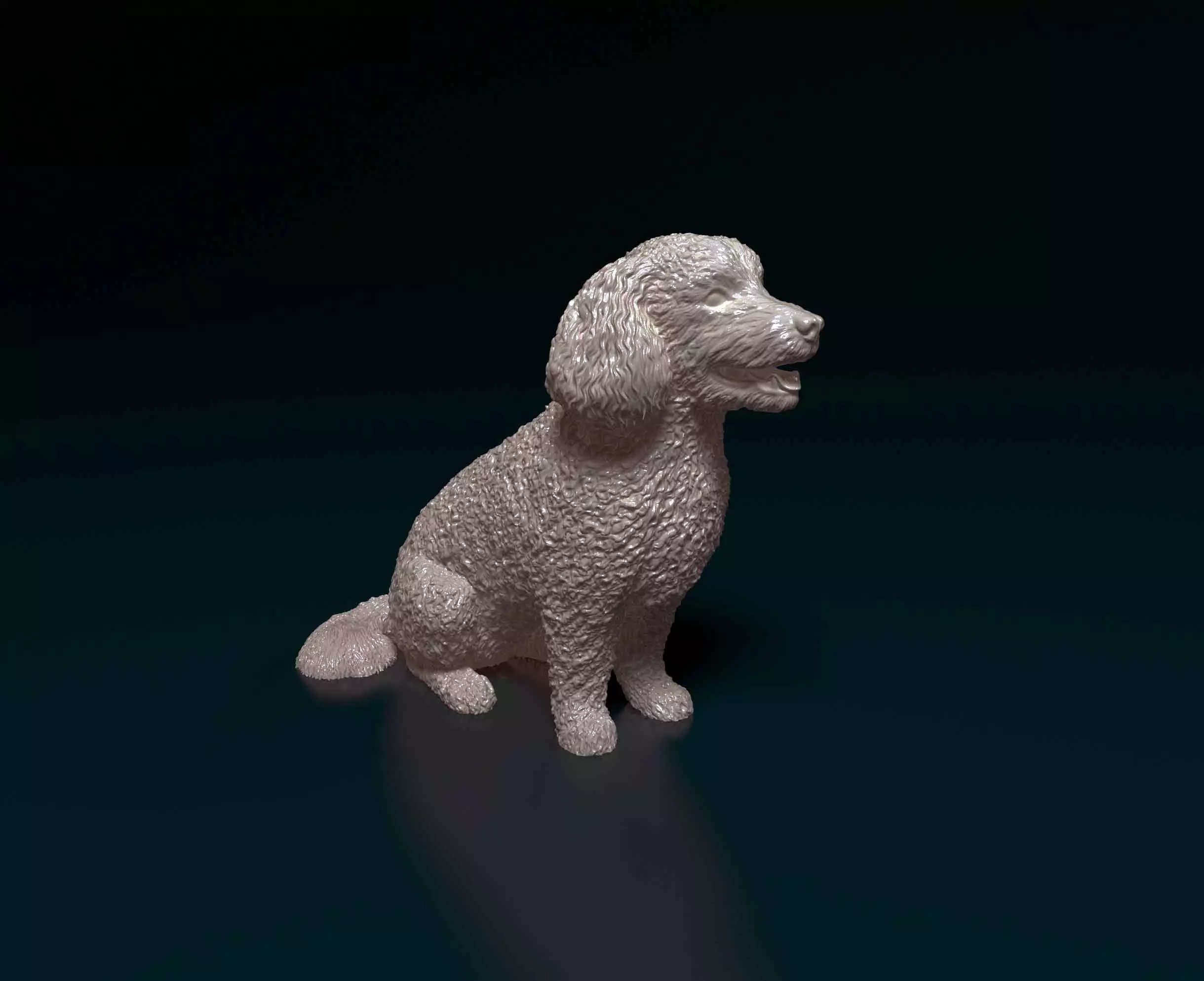 Bichon Frise 3D print model_0
