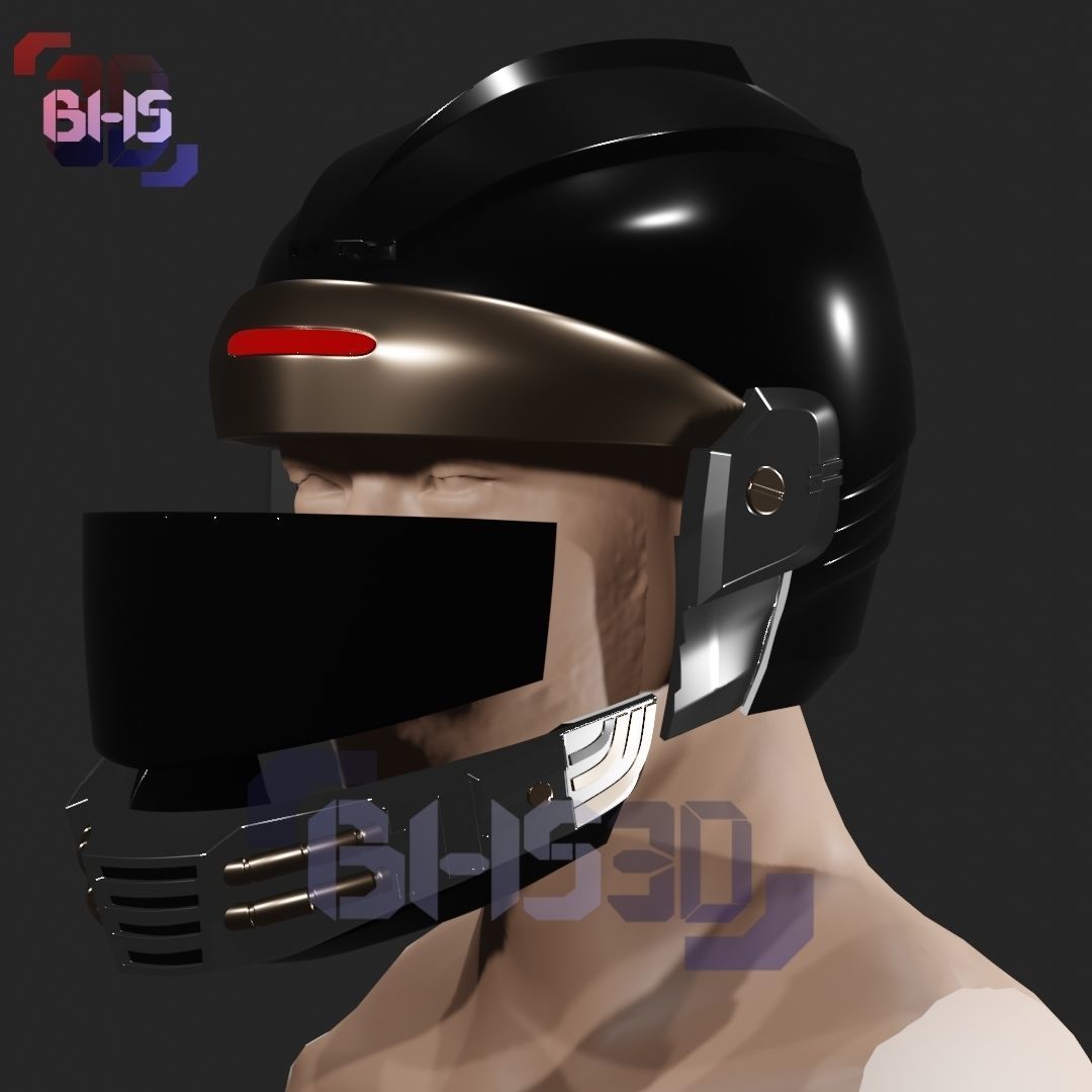 Phantom Ranger Helmet 3D print model_4