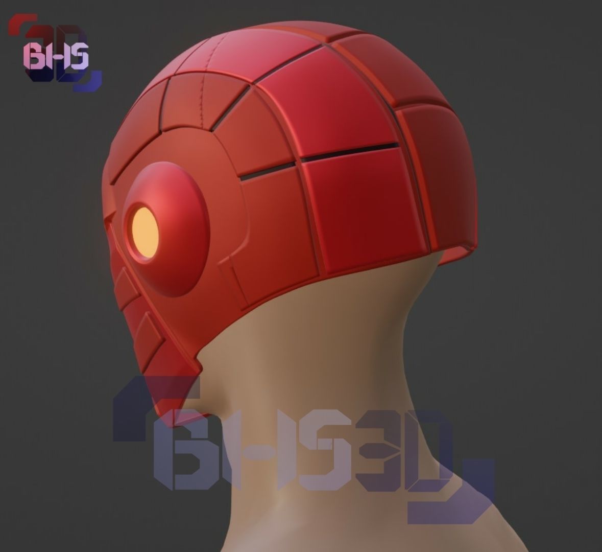 Azrael batman Helmet 3D 3D print model_2