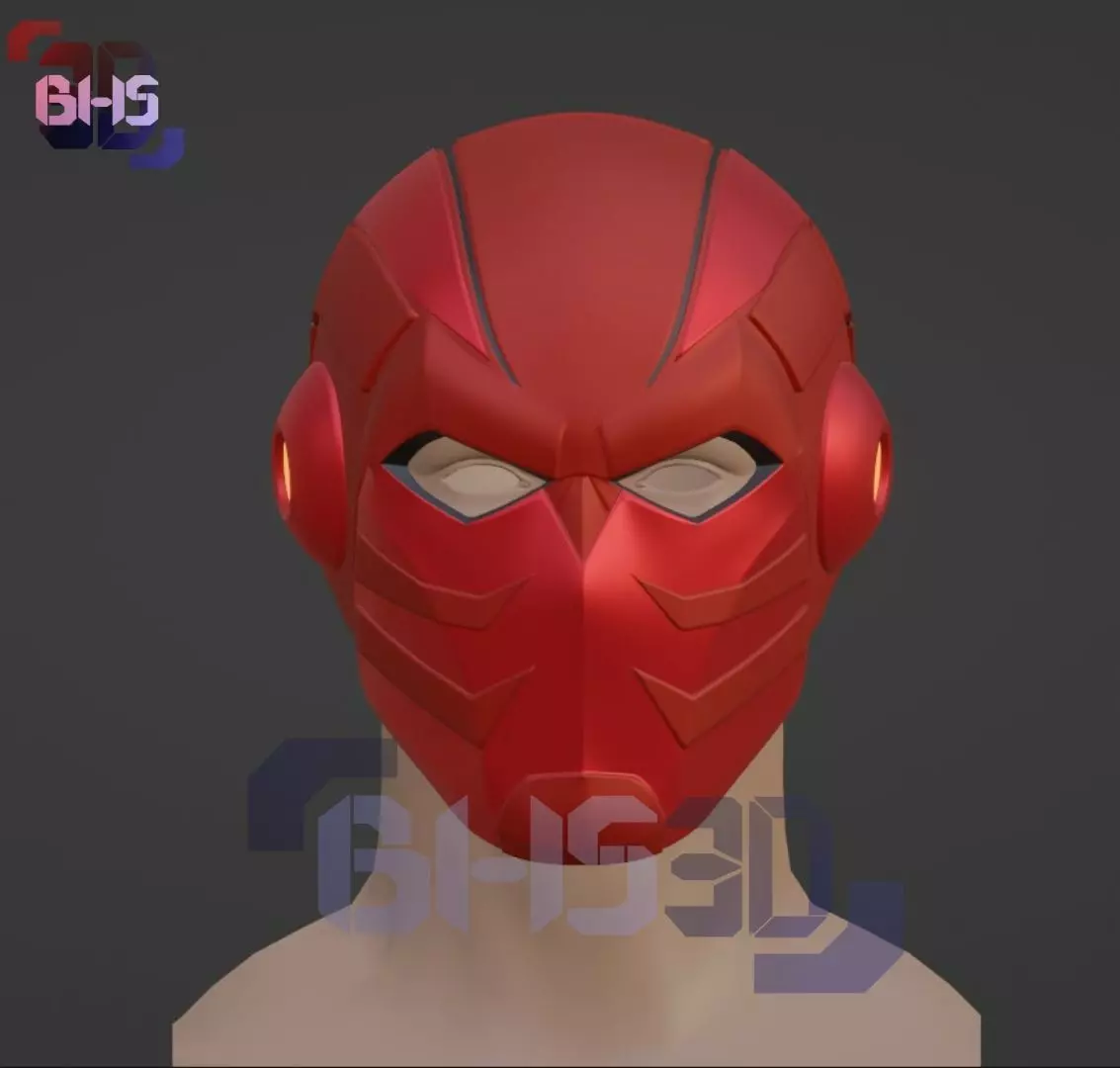 Azrael batman Helmet 3D 3D print model_0